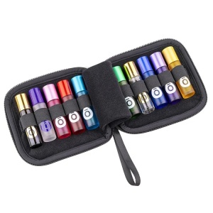 Borseta/organizator doTERRA pentru 10 sticlute roll-on, spray - Img 6