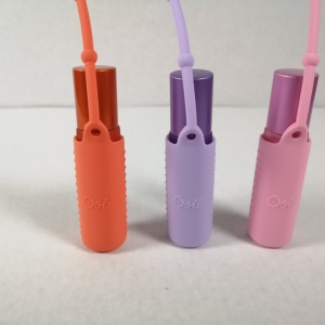 Protectii colorate din silicon pentru sticlute 10 ml -ROZ/LILA/ORANGE - Img 7