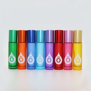 Recipiente roll-on sticla multicolor 10 ml doTERRA- Set 8 bucati - Img 5