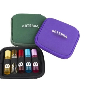 Borseta/organizator doTERRA pentru 10 sticlute roll-on, spray - Img 3