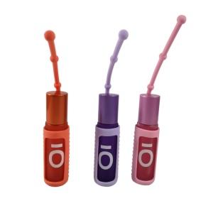 Protectii colorate din silicon pentru sticlute 10 ml -ROZ/LILA/ORANGE