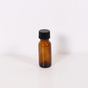 Recipient sticla bruna 15 ml cu capac