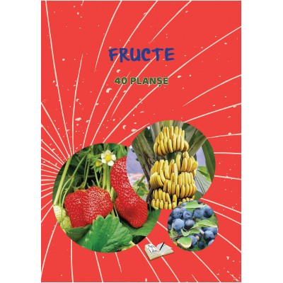 Fructe - 40 planșe