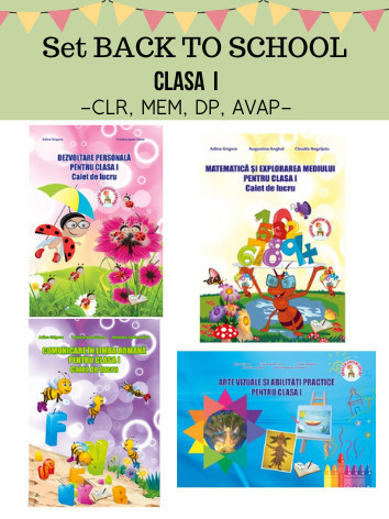 SET BACK TO SCHOOL-CLASA I (CLR+MEM+DP+AVAP)