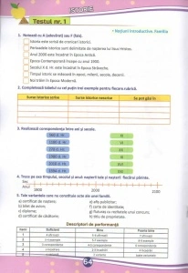Teste de evaluare (descriptori de performanta) - Clasa a IV-a. Limba romana - Matematica - Stiinte ale naturii - Educatie civica - Istorie - Geografie - Img 3