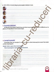 Descoperim împreună comunicarea în limba română! Caiet de lucru-clasa a II-a - Img 5