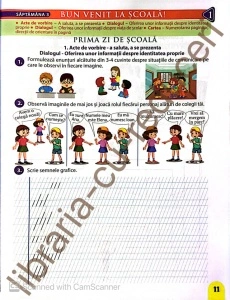 Descoperim împreună comunicarea în limba română. Caiet de lucru clasa I - Img 5