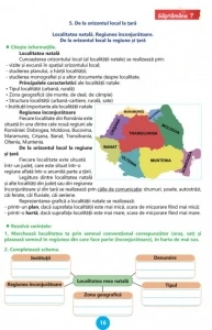Geografie, Clasa a IV-a - Caiet de lucru - Img 3