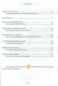 În caruselul vacanței fișe interdisciplinare clasa II - Img 2