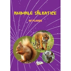 Animale sălbatice - 56 planșe