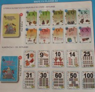 SET MAPE PLANȘE COLOR A4 LITERE(48 PLANȘE) ȘI CIFRE(38 PLANȘE)