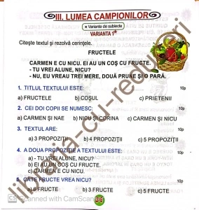 Mă pregătesc pentru concurs! Comunicare în limba română clasa pregătitoare - Img 7