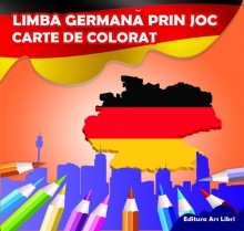Carte de colorat - Limba germană prin joc