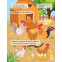 Descoperă ferma-Caiet de activități cu informații, autocolante și modele 3D