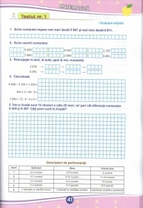 Teste de evaluare (descriptori de performanta) - Clasa a IV-a. Limba romana - Matematica - Stiinte ale naturii - Educatie civica - Istorie - Geografie - Img 8