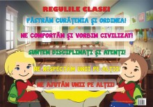 Plansa Regulile Clasei