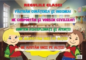Plansa Regulile Clasei