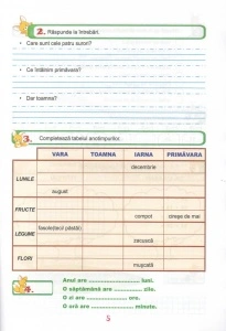 În caruselul vacanței fișe interdisciplinare clasa I - Img 3