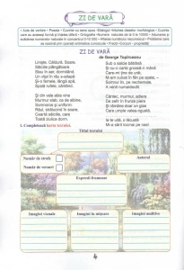 În caruselul vacanței fișe interdisciplinare clasa III - Img 3