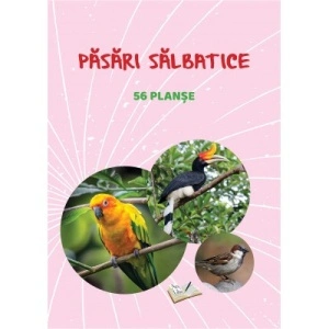 Păsări sălbatice - 56 planșe