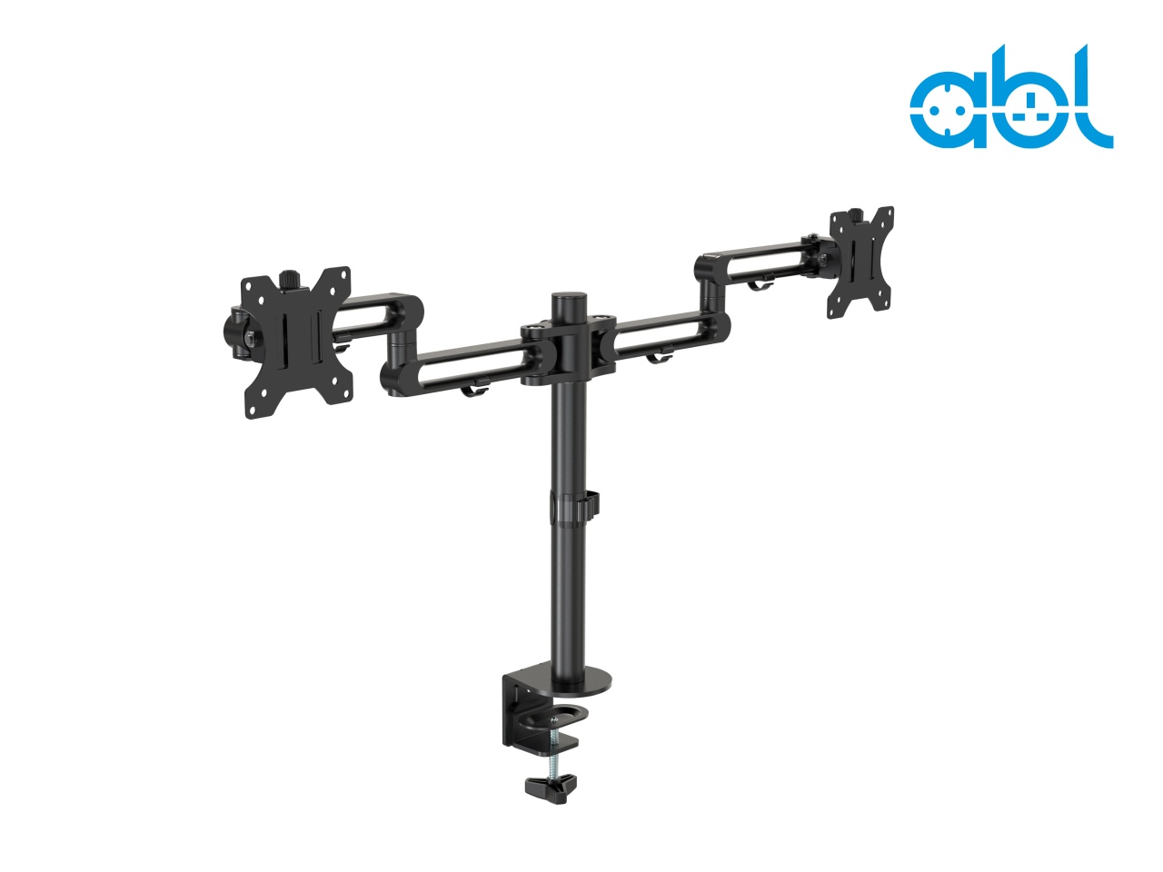 Brat Dublu pentru suport monitoare - Strela 2 Black