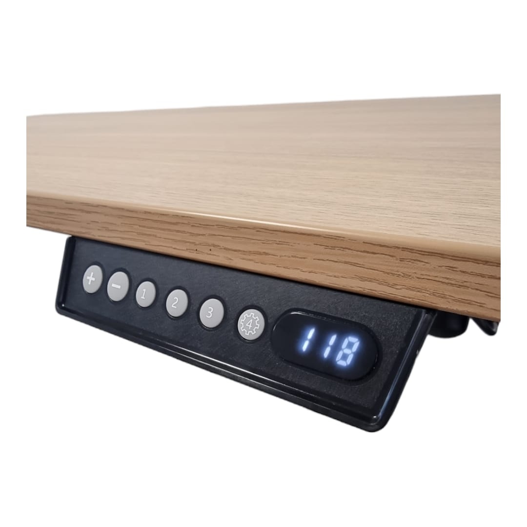 TerrA2DS - cadrul de birou reglabil electric -1 motor (Culoare profil: Alb) - 2 | YEO