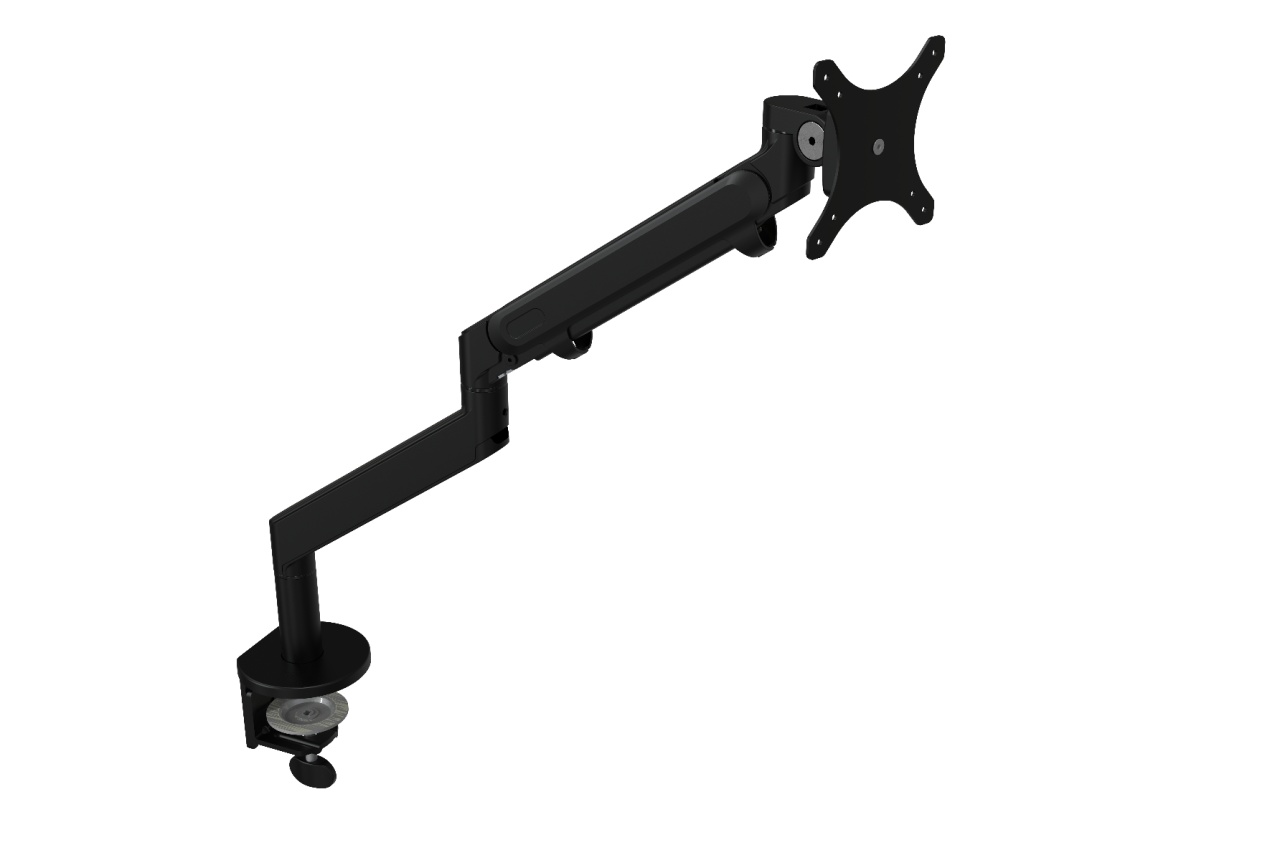 BRAT DE MONITOR PREMIUM- PISTON- BLACK, 360 GRADE, ALUMINIU SI ABS
