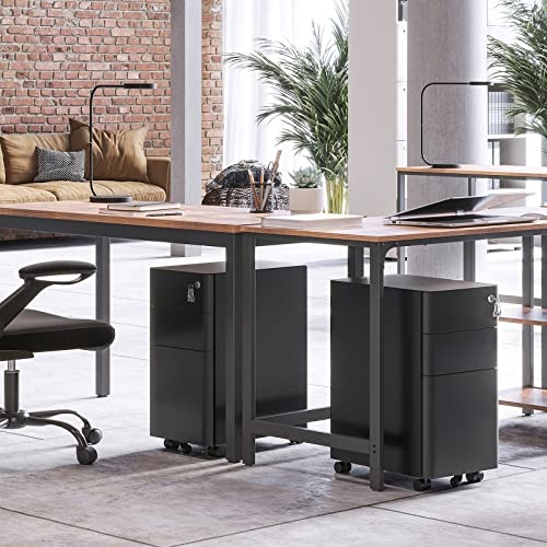 RollBox metalic -Black30 – casetiera metalica de birou -3 sertare - 1 | YEO