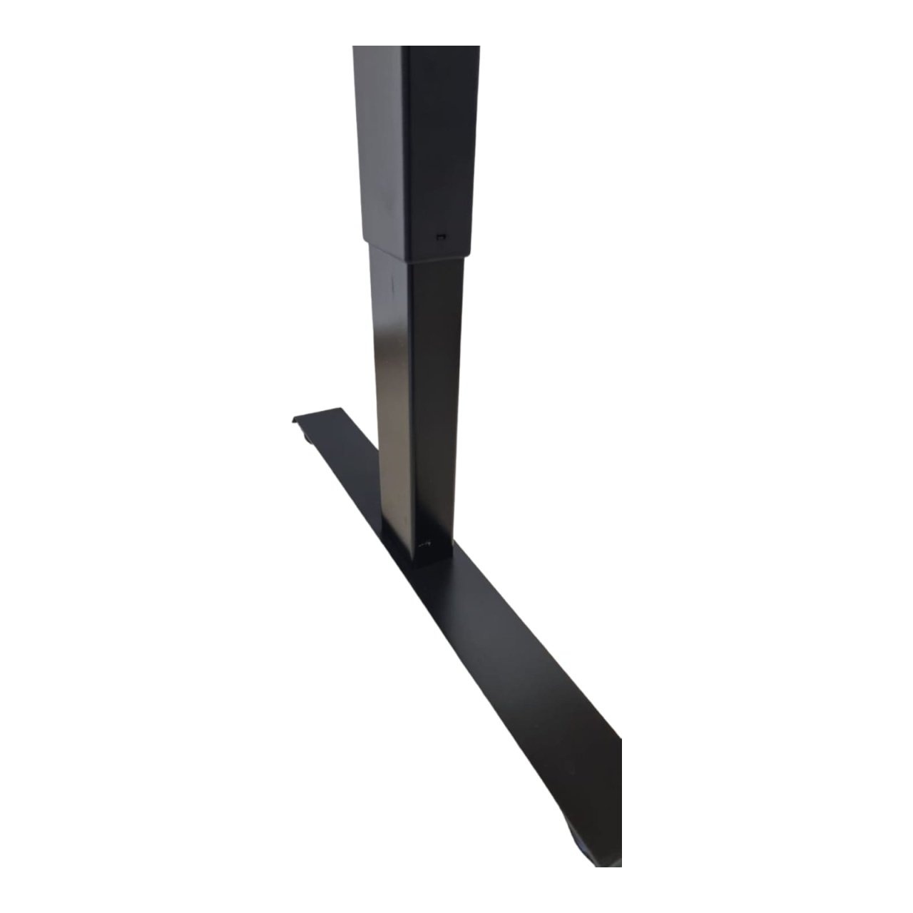 Birou reglabil electric TerrA2DS BLACK - profil dreptunghiular , profil cadru Negru (Dimensiune blat: 137x67 cm, Culoare blat: Negru 25mm) - 2 | YEO