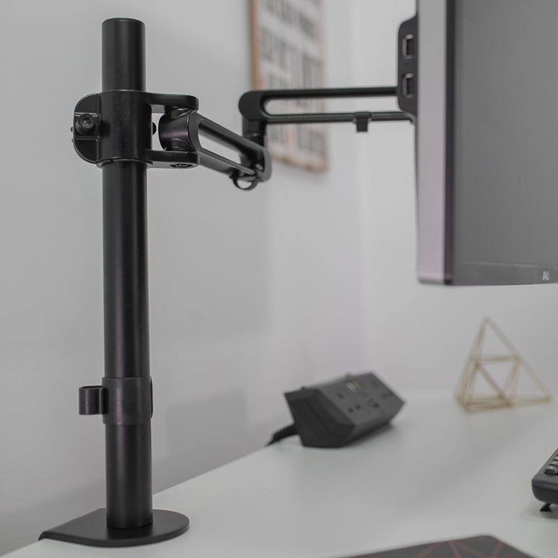 Brat pentru suport monitor - Strela Black - 3 | YEO