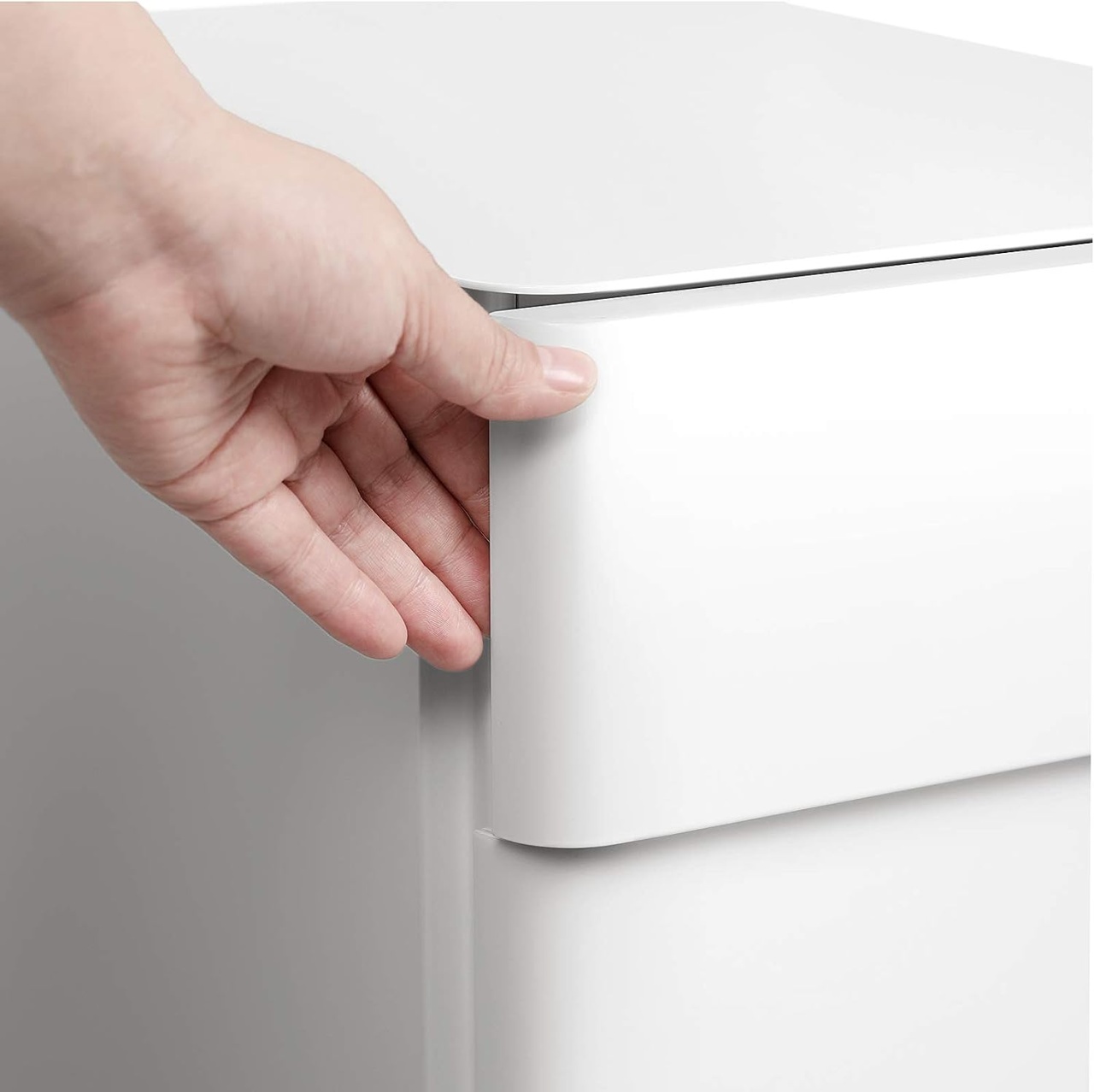 RollBox metalic -White30 - casetiera metalica de birou -3 sertare - 2 | YEO
