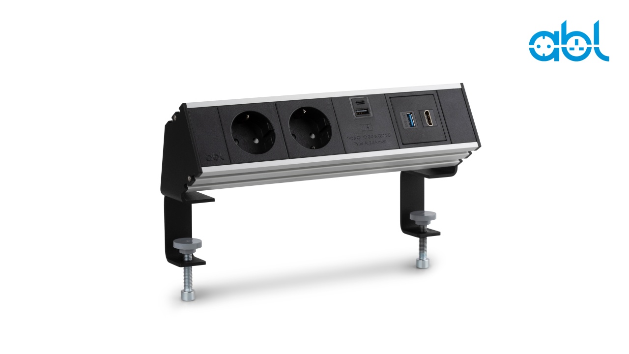 PRIZA PROFESIONALA FLEXI 4, 2 SHUCKO, 1 SLOT USB A+C 35W, HDMI, 1 USB 3.0 - 2 | YEO