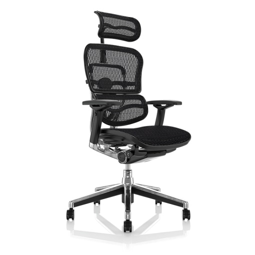 Scaun de birou - ERGOHUMAN2 PDH ULTRA BLACK FRAME W09-01+ALU BASE - precomanda 7-12 zile