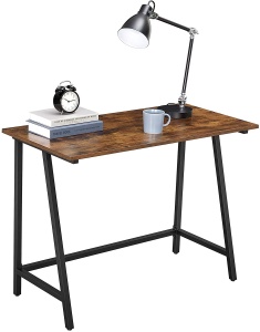 Birou metalic cu blat pal rustic - 100 cm x 50 cm - Img 8