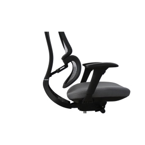 Ergodynamic Star Plus - Black Grey - Scaun de birou 4D, sezut translatie, suport lombar ajustabil 7 cm - Img 8