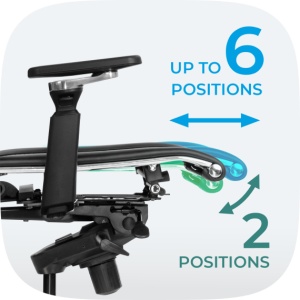Scaun de birou - YOGA 4DF, ERGONOMIC METTA - Img 10