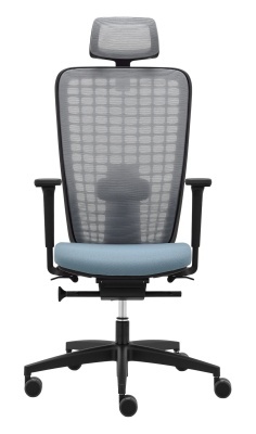Space SP - scaun ergonomic cu certificare EPD, brate 3D/4D, translatie sezut 70 mm, mesh calitate, suport lombar - Img 4