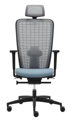 Space SP - scaun ergonomic cu certificare EPD, brate 3D/4D, translatie sezut 70 mm, mesh calitate, suport lombar - Img 4