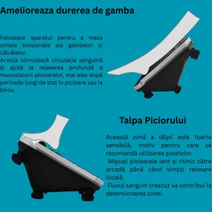 TERRA T16 – Aparat de Masaj pentru Picioare și Gambe cu 30 de Trepte de Viteză - Img 5
