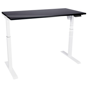 Birou reglabil electric TerrA3 s WHITE - profil pătrat, cadrul alb - Img 4