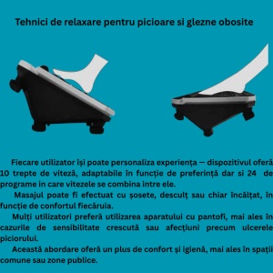 TERRA T16 – Aparat de Masaj pentru Picioare și Gambe cu 30 de Trepte de Viteză - Img 6
