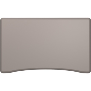 Blat curbat de birou din Mdf INFOLIAT MAT si frezat pe cant- model Top Design - Img 2