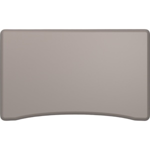 Blat curbat de birou din MDF VOPSIT ELECTROSTATIC si frezat pe cant- model Top Design - Img 2
