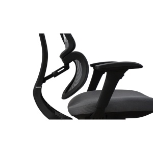 Ergodynamic Star Plus - Black Grey - Scaun de birou 4D, sezut translatie, suport lombar ajustabil 7 cm - Img 10