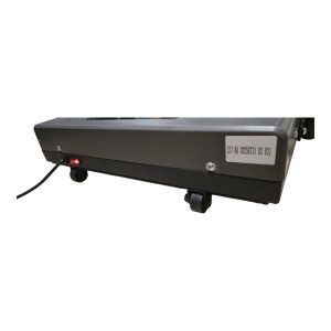 Banda de alergat Qubaro-Slim,, electrica, 120x50 cm, motor 1,5 hp, bara de sustinere detasabila, telecomanda, 8 trepte de viteza, maxim 110 kg - Img 4