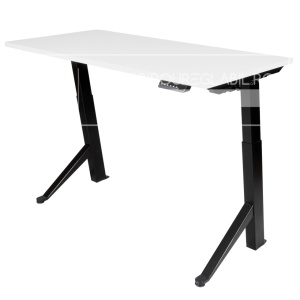 Birou reglabil electric TerrA2Y Black-cadru in Y / profil cadru negru - Img 10