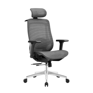 ErgoDynamic Icon-H -Black-, scaun de birou, full mesh, sezut translatie 5 cm - Img 1