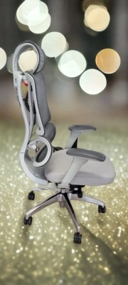 Ergodynamic Star Plus - Light Grey - Scaun de birou 4D, sezut translatie, suport lombar ajustabil 7 cm - Img 7
