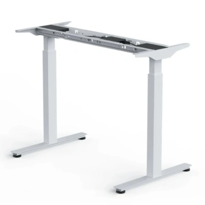 Qubaro 2 Pro - Certificare EPD (Enviroment Product Declaration) - 2 motoare - Cadru de birou reglabil electric, 2 trepte de inaltime, H 68-115 cm, senzor de coliziune, sus/jos memorare 2 pozitii