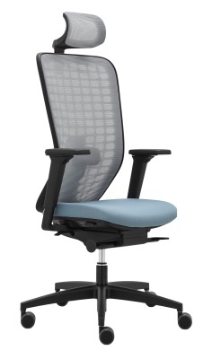 Space SP - scaun ergonomic cu certificare EPD, brate 3D/4D, translatie sezut 70 mm, mesh calitate, suport lombar - Img 5